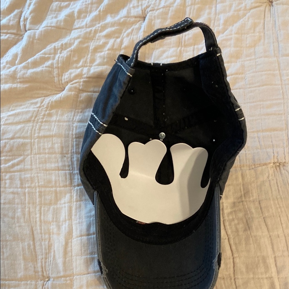 Black Rodeo Mama Cap with Pink Boots Patch - Picture 3 of 4